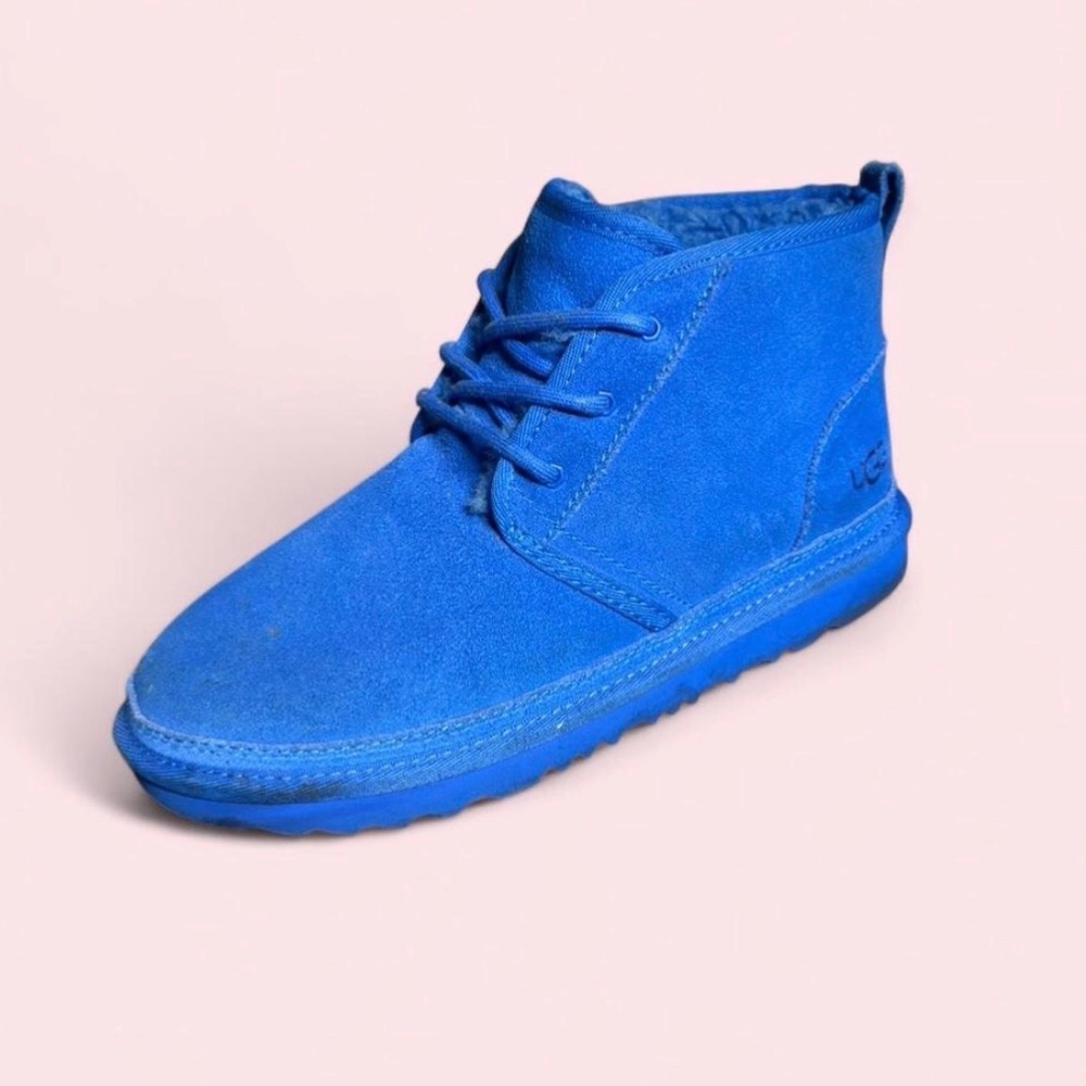 UGGS Blue Suede Boots  Women size 6